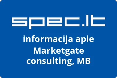 Marketgate consulting, MB | spec.lt
