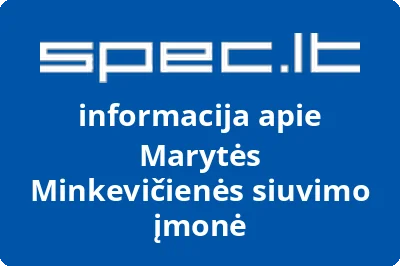 Marytės Minkevičienės siuvimo įmonė