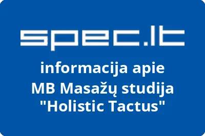 Masažų studija Holistic Tactus, MB | spec.lt