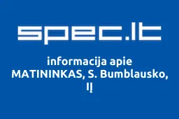 MATININKAS, S. Bumblausko, IĮ iliustracija