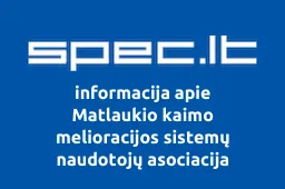 Matlaukio kaimo melioracijos sistemų naudotojų asociacija