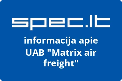 Matrix air freight, UAB | spec.lt