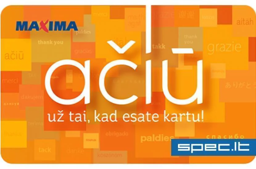 MAXIMA LT, UAB | spec.lt