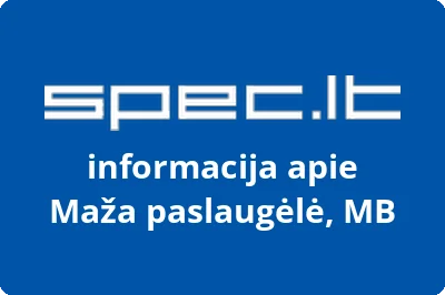 Maža paslaugėlė, MB
