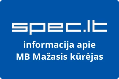Mažasis kūrėjas, MB | spec.lt