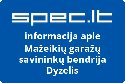 Mažeikių garažų savininkų bendrija Dyzelis