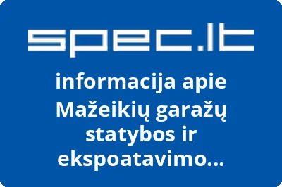 Mažeikių garažų statybos ir ekspoatavimo bendrija Nr. 74