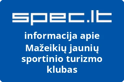 Mažeikių jaunių sportinio turizmo klubas