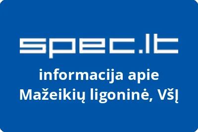 Regioninė Mažeikių ligoninė, VŠĮ | spec.lt