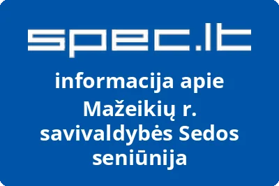 Mažeikių r. savivaldybės Sedos seniūnija