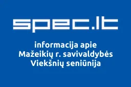 Mažeikių r. savivaldybės Viekšnių seniūnija iliustracija