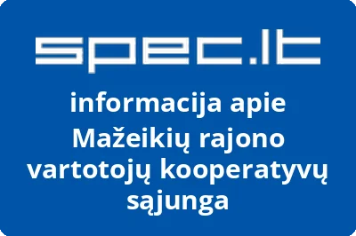 Mažeikių rajono vartotojų kooperatyvų sąjunga