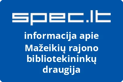 Mažeikių rajono bibliotekininkų draugija