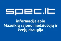 Mažeikių rajono medžiotojų ir žvejų draugija | spec.lt