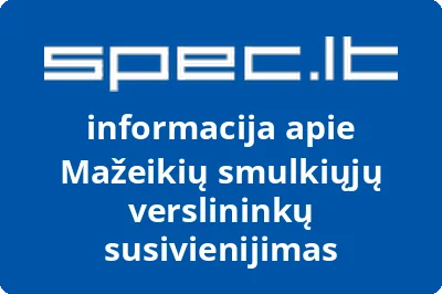 Mažeikių smulkiųjų verslininkų susivienijimas
