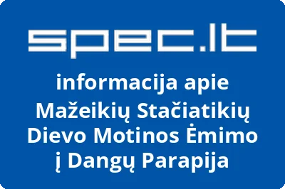 Mažeikių Stačiatikių Dievo Motinos Ėmimo į Dangų Parapija