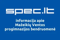 Mažeikių Ventos progimnazijos bendruomenė | spec.lt