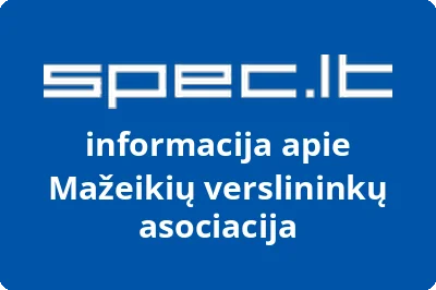 Mažeikių verslininkų asociacija