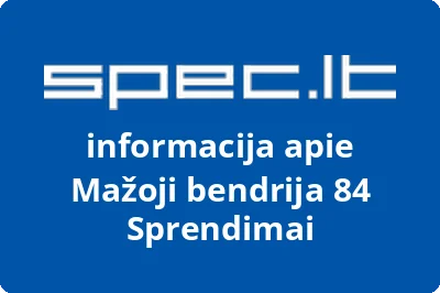84 Sprendimai, MB