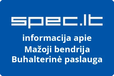 Buhalterinė paslauga, MB | spec.lt