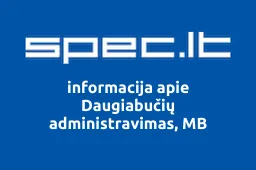 Daugiabučių administravimas, MB | spec.lt