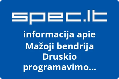 Druskio programavimo paslaugos, MB