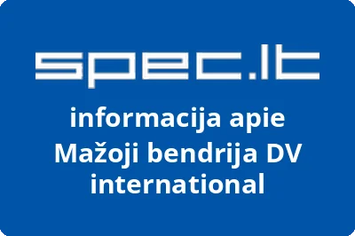 DV international, MB