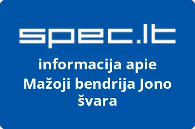 Jono švara, MB | spec.lt