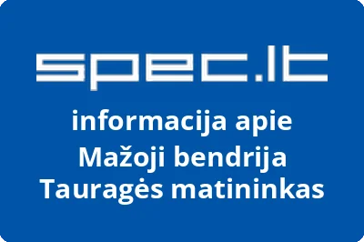 Tauragės matininkas, MB