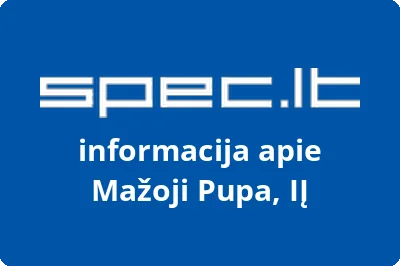 Mažoji Pupa, IĮ
