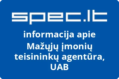 Mažųjų įmonių teisininkų agentūra, UAB