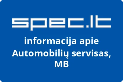 Automobilių servisas, MB
