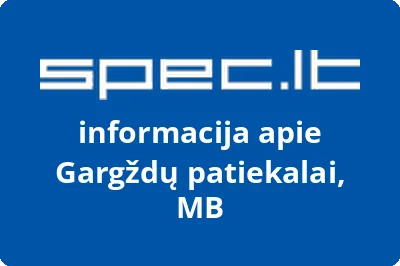Gargždų patiekalai, MB