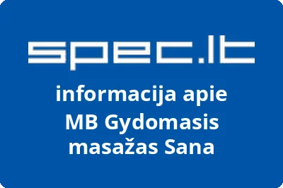 Gydomasis masažas Sana, MB | spec.lt