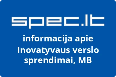 Inovatyvaus verslo sprendimai, MB | spec.lt