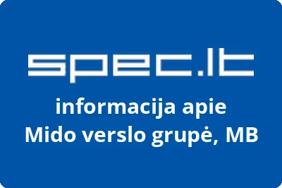 Mido verslo grupė, MB | spec.lt
