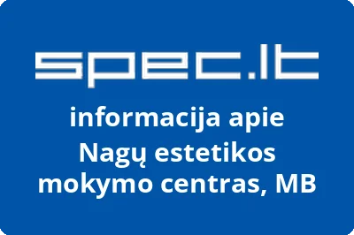 Nagų estetikos mokymo centras, MB