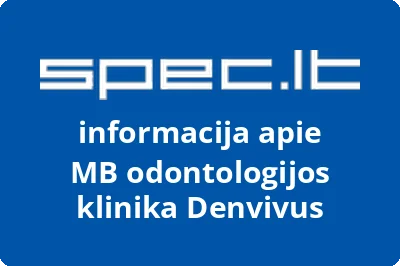 odontologijos klinika Denvivus, MB