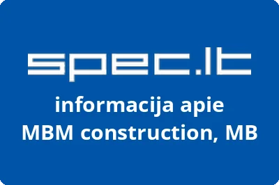 MBM construction, MB | spec.lt