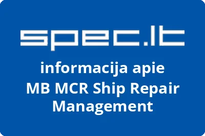 MCR Ship Repair Management, MB