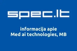 Med ai technologies, MB | spec.lt
