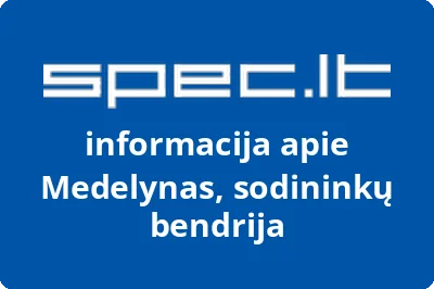 Medelynas, sodininkų bendrija | spec.lt