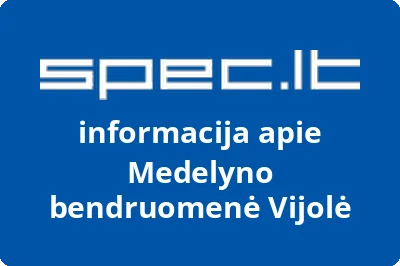 Medelyno bendruomenė Vijolė