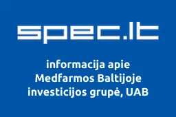 Medfarmos Baltijoje investicijos grupė, UAB
