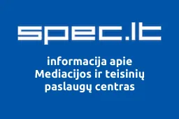 Mediacijos ir teisinių paslaugų centras iliustracija