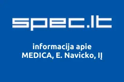 MEDICA, E. Navicko, IĮ | spec.lt