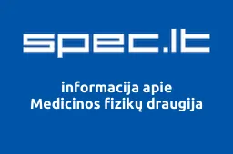 Medicinos fizikų draugija | spec.lt