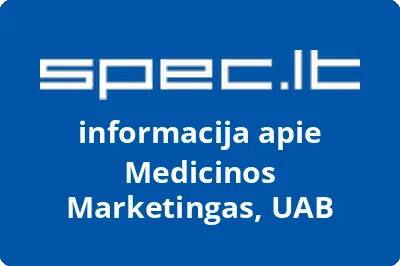 Medicinos marketingas, UAB