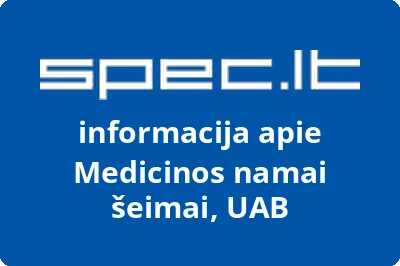 Medicinos namai šeimai, UAB