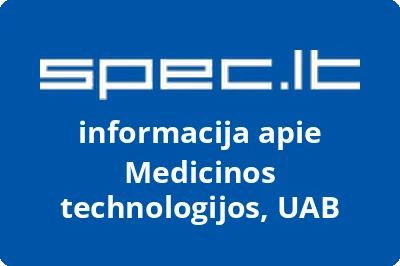 Medicinos technologijos, UAB
